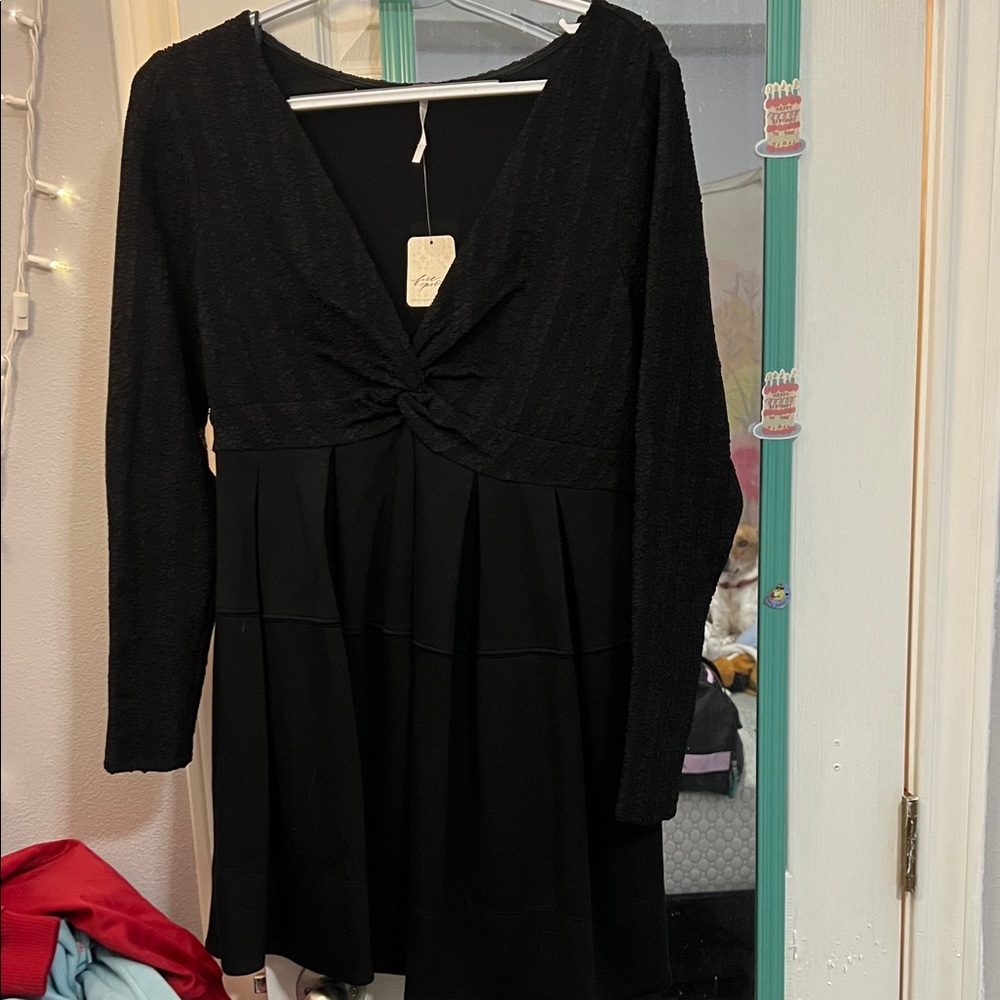 Free people black dress